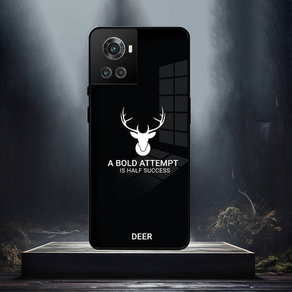 OnePlus - Deer Print Inspirational Quote Case