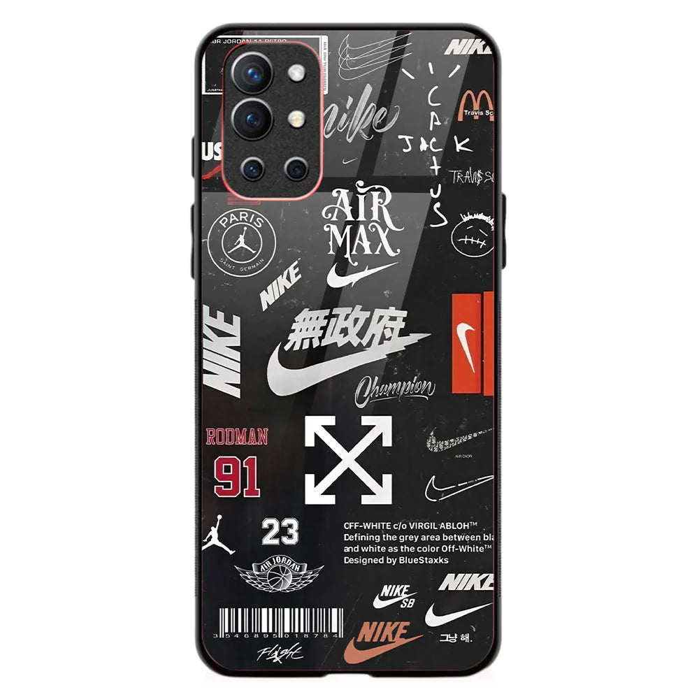 OnePlus 9R Sneaker Label Printed Case