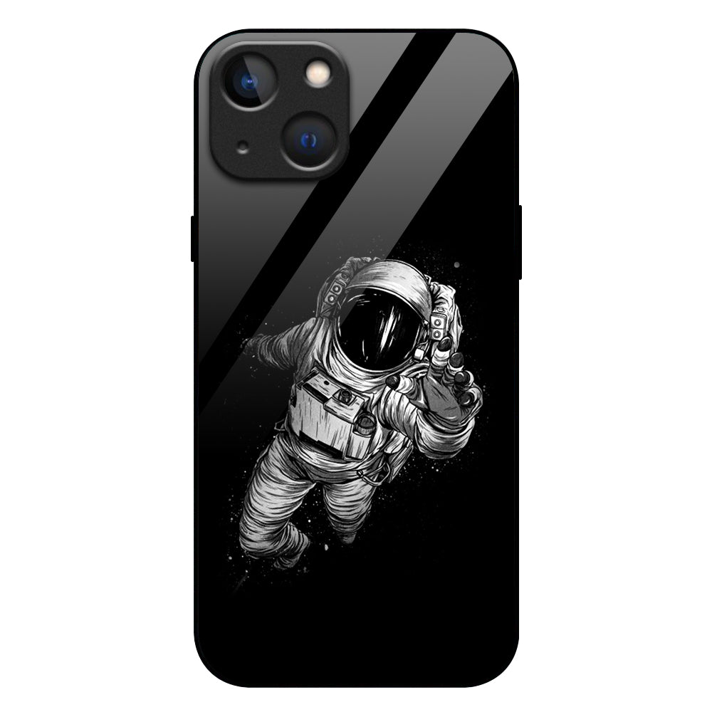 iPhone - Flying Astronaut Printed Case