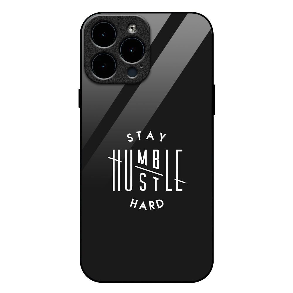 iPhone - Stay Humble Hustle Hard Inspiring Case