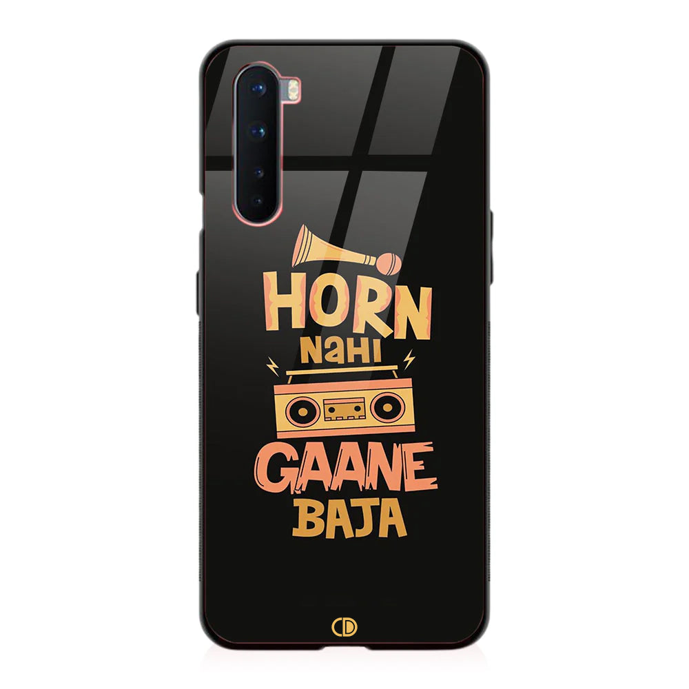 OnePlus Nord Horn Nhi Gaane Baja Printed Case