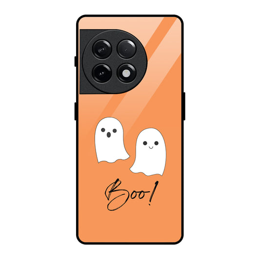 Orange Boo Printed Case - OnePlus
