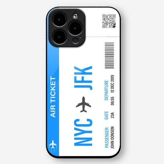 Air Ticket Design Case - iPhone