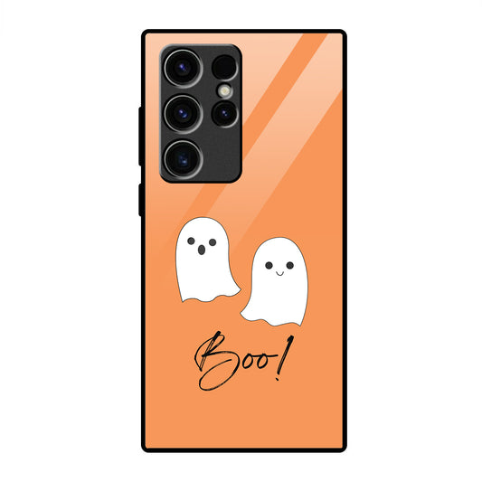 Orange Boo Printed Case - Samsung