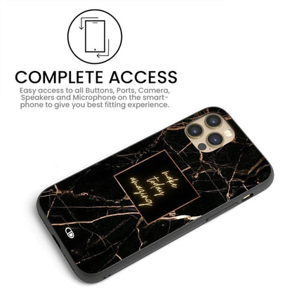 OnePlus 10 Pro Black Marble Printed Case