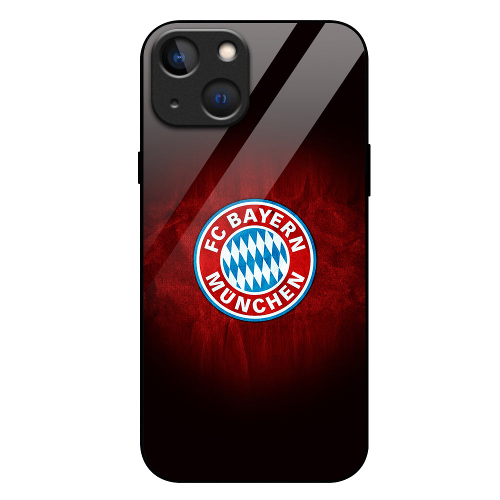 iPhone - FC Bayern Fiery Art Print Case