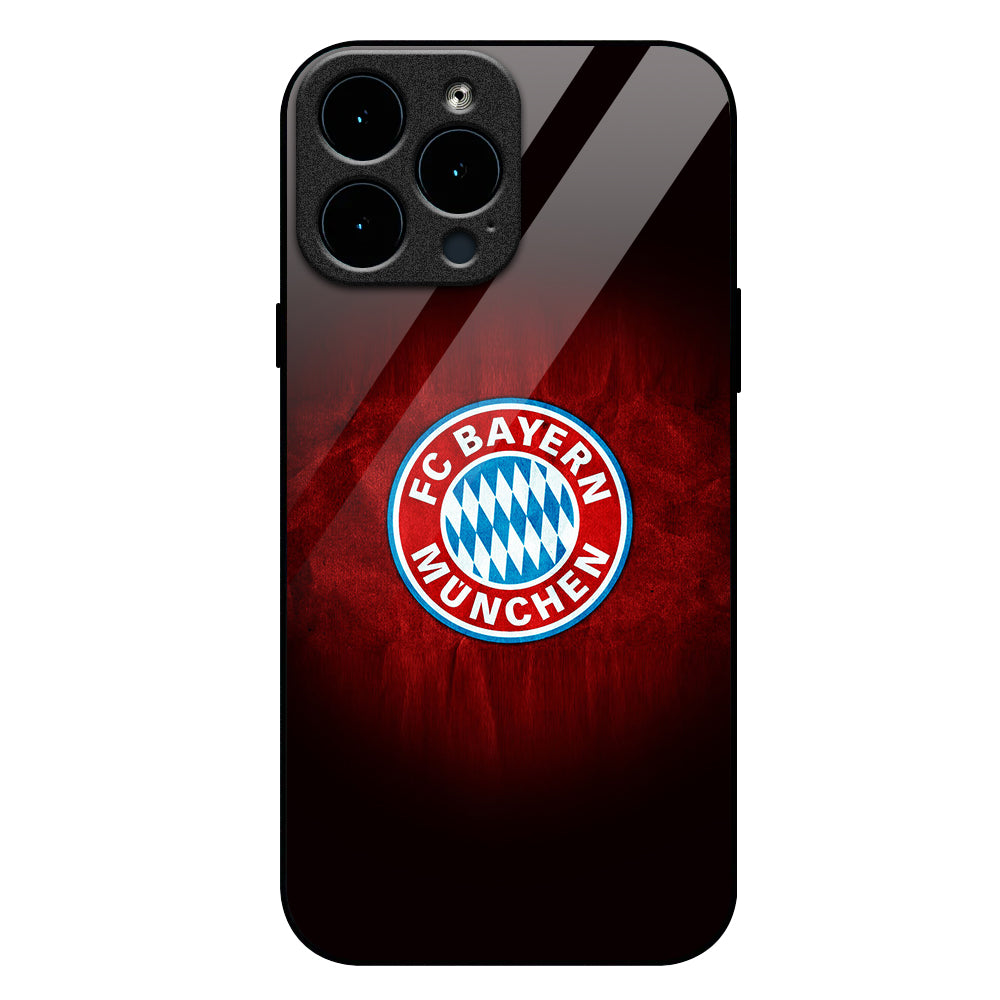 iPhone - FC Bayern Fiery Art Print Case