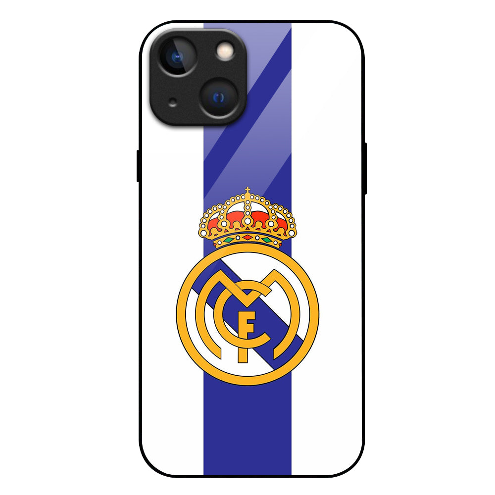 iPhone - Real Madrid CF Colourful Blue Stripe Case