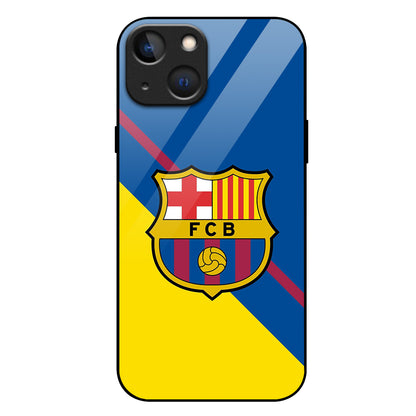 iPhone - FC Barcelona Logo Candy Print Case