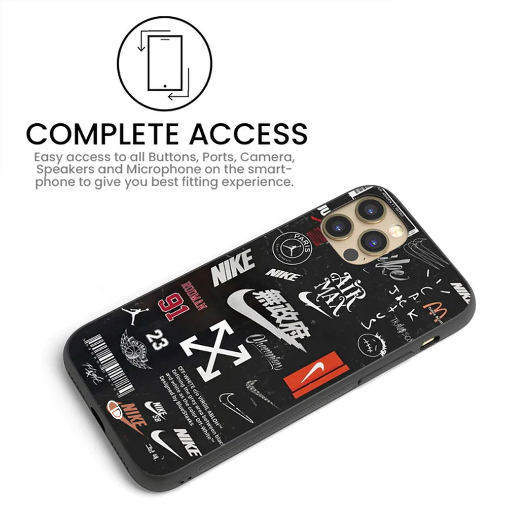 OnePlus 9R Sneaker Label Printed Case