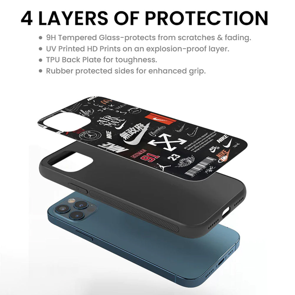 OnePlus 6T Sneaker Label Printed Case