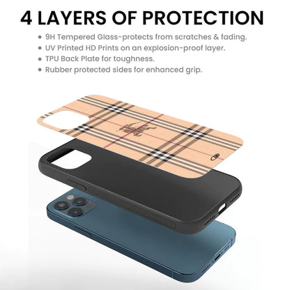 OnePlus 10R Royal Checks Printed Case